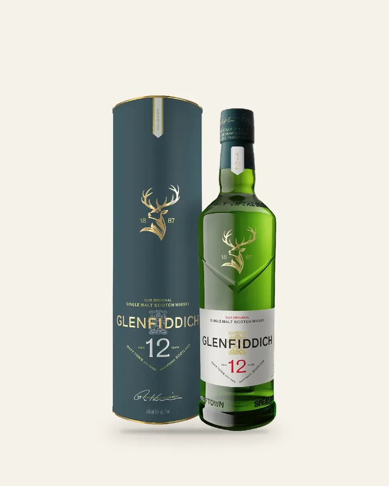 Botella de Glenfiddich 12 años