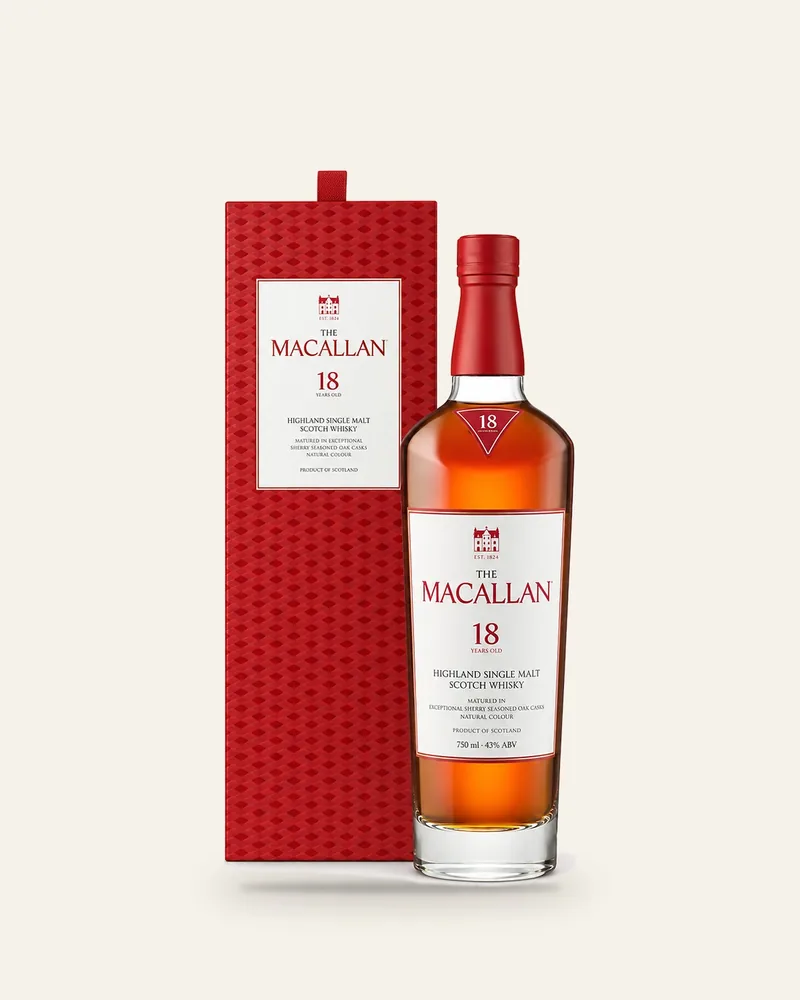 Botella de The Macallan 18 años Sherry Oak
